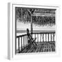 Cuba Fuerte Collection SQ BW - Serenity II-Philippe Hugonnard-Framed Photographic Print