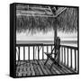 Cuba Fuerte Collection SQ BW - Serenity III-Philippe Hugonnard-Framed Stretched Canvas