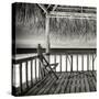 Cuba Fuerte Collection SQ BW - Serenity-Philippe Hugonnard-Stretched Canvas