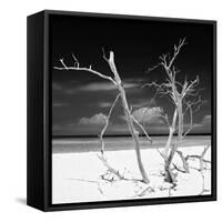 Cuba Fuerte Collection SQ BW - Stillness-Philippe Hugonnard-Framed Stretched Canvas
