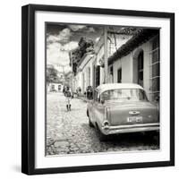 Cuba Fuerte Collection SQ BW - Street Scene Trinidad-Philippe Hugonnard-Framed Photographic Print