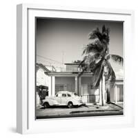 Cuba Fuerte Collection SQ BW - Sunday Afternoon-Philippe Hugonnard-Framed Photographic Print