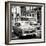 Cuba Fuerte Collection SQ BW - Taxi Cars Havana-Philippe Hugonnard-Framed Photographic Print