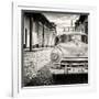 Cuba Fuerte Collection SQ BW - Taxi in Trinidad-Philippe Hugonnard-Framed Photographic Print