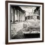 Cuba Fuerte Collection SQ BW - Taxi in Trinidad-Philippe Hugonnard-Framed Photographic Print