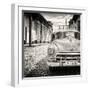 Cuba Fuerte Collection SQ BW - Taxi in Trinidad-Philippe Hugonnard-Framed Photographic Print