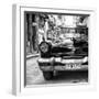 Cuba Fuerte Collection SQ BW - Taxi of Havana II-Philippe Hugonnard-Framed Photographic Print