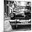 Cuba Fuerte Collection SQ BW - Taxi of Havana II-Philippe Hugonnard-Mounted Photographic Print