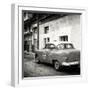 Cuba Fuerte Collection SQ BW - Taxi Pontiac 1953-Philippe Hugonnard-Framed Photographic Print