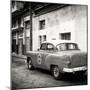 Cuba Fuerte Collection SQ BW - Taxi Pontiac 1953-Philippe Hugonnard-Mounted Photographic Print