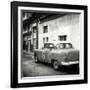 Cuba Fuerte Collection SQ BW - Taxi Pontiac 1953-Philippe Hugonnard-Framed Photographic Print