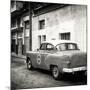 Cuba Fuerte Collection SQ BW - Taxi Pontiac 1953-Philippe Hugonnard-Mounted Photographic Print