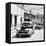 Cuba Fuerte Collection SQ BW - Taxis in Trinidad II-Philippe Hugonnard-Framed Stretched Canvas