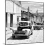 Cuba Fuerte Collection SQ BW - Taxis in Trinidad II-Philippe Hugonnard-Mounted Photographic Print