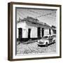 Cuba Fuerte Collection SQ BW - Trinidad Street Scene II-Philippe Hugonnard-Framed Photographic Print