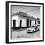 Cuba Fuerte Collection SQ BW - Trinidad Street Scene II-Philippe Hugonnard-Framed Photographic Print