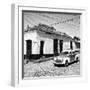 Cuba Fuerte Collection SQ BW - Trinidad Street Scene II-Philippe Hugonnard-Framed Photographic Print