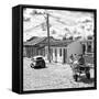 Cuba Fuerte Collection SQ BW - Trinidad Street Scene III-Philippe Hugonnard-Framed Stretched Canvas