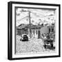 Cuba Fuerte Collection SQ BW - Trinidad Street Scene III-Philippe Hugonnard-Framed Photographic Print