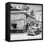 Cuba Fuerte Collection SQ BW - Trinidad Street Scene IV-Philippe Hugonnard-Framed Stretched Canvas