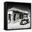 Cuba Fuerte Collection SQ BW - Trinidad Street Scene-Philippe Hugonnard-Framed Stretched Canvas