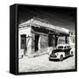 Cuba Fuerte Collection SQ BW - Trinidad Street Scene-Philippe Hugonnard-Framed Stretched Canvas