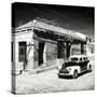 Cuba Fuerte Collection SQ BW - Trinidad Street Scene-Philippe Hugonnard-Stretched Canvas