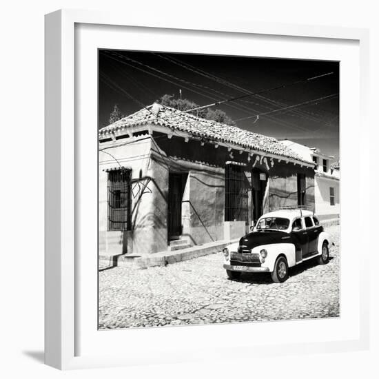 Cuba Fuerte Collection SQ BW - Trinidad Street Scene-Philippe Hugonnard-Framed Photographic Print