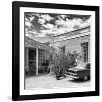 Cuba Fuerte Collection SQ BW - Trinidad Street Scene-Philippe Hugonnard-Framed Photographic Print