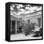 Cuba Fuerte Collection SQ BW - Trinidad Street Scene-Philippe Hugonnard-Framed Stretched Canvas