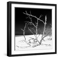 Cuba Fuerte Collection SQ BW - Tropical Beach Nature-Philippe Hugonnard-Framed Photographic Print