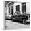 Cuba Fuerte Collection SQ BW - Two Classic Cars-Philippe Hugonnard-Framed Photographic Print