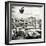 Cuba Fuerte Collection SQ BW - Urban Scene in Havana-Philippe Hugonnard-Framed Photographic Print