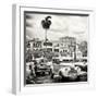 Cuba Fuerte Collection SQ BW - Urban Scene in Havana-Philippe Hugonnard-Framed Photographic Print