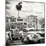 Cuba Fuerte Collection SQ BW - Urban Scene in Havana-Philippe Hugonnard-Mounted Photographic Print