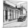 Cuba Fuerte Collection SQ BW - Urban Scene in Trinidad II-Philippe Hugonnard-Mounted Photographic Print