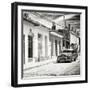 Cuba Fuerte Collection SQ BW - Urban Scene in Trinidad-Philippe Hugonnard-Framed Photographic Print