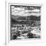 Cuba Fuerte Collection SQ BW - Vinales Valley II-Philippe Hugonnard-Framed Photographic Print