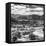 Cuba Fuerte Collection SQ BW - Vinales Valley II-Philippe Hugonnard-Framed Stretched Canvas