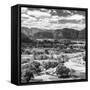 Cuba Fuerte Collection SQ BW - Vinales Valley II-Philippe Hugonnard-Framed Stretched Canvas
