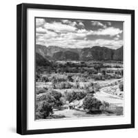 Cuba Fuerte Collection SQ BW - Vinales Valley II-Philippe Hugonnard-Framed Photographic Print