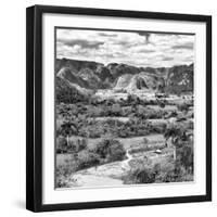 Cuba Fuerte Collection SQ BW - Vinales Valley-Philippe Hugonnard-Framed Photographic Print