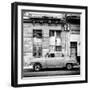 Cuba Fuerte Collection SQ BW - Vintage American Car in Havana-Philippe Hugonnard-Framed Photographic Print