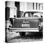 Cuba Fuerte Collection SQ BW - Vintage American Car-Philippe Hugonnard-Stretched Canvas