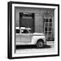 Cuba Fuerte Collection SQ BW - Vintage Car II-Philippe Hugonnard-Framed Photographic Print