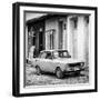 Cuba Fuerte Collection SQ BW - Vintage Car in Trinidad-Philippe Hugonnard-Framed Photographic Print