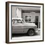 Cuba Fuerte Collection SQ BW - Vintage Car of Havana-Philippe Hugonnard-Framed Photographic Print