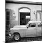 Cuba Fuerte Collection SQ BW - Vintage Car Trinidad-Philippe Hugonnard-Mounted Photographic Print