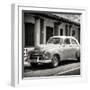 Cuba Fuerte Collection SQ BW - Vintage Car-Philippe Hugonnard-Framed Photographic Print