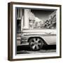 Cuba Fuerte Collection SQ BW - Vintage Car-Philippe Hugonnard-Framed Photographic Print